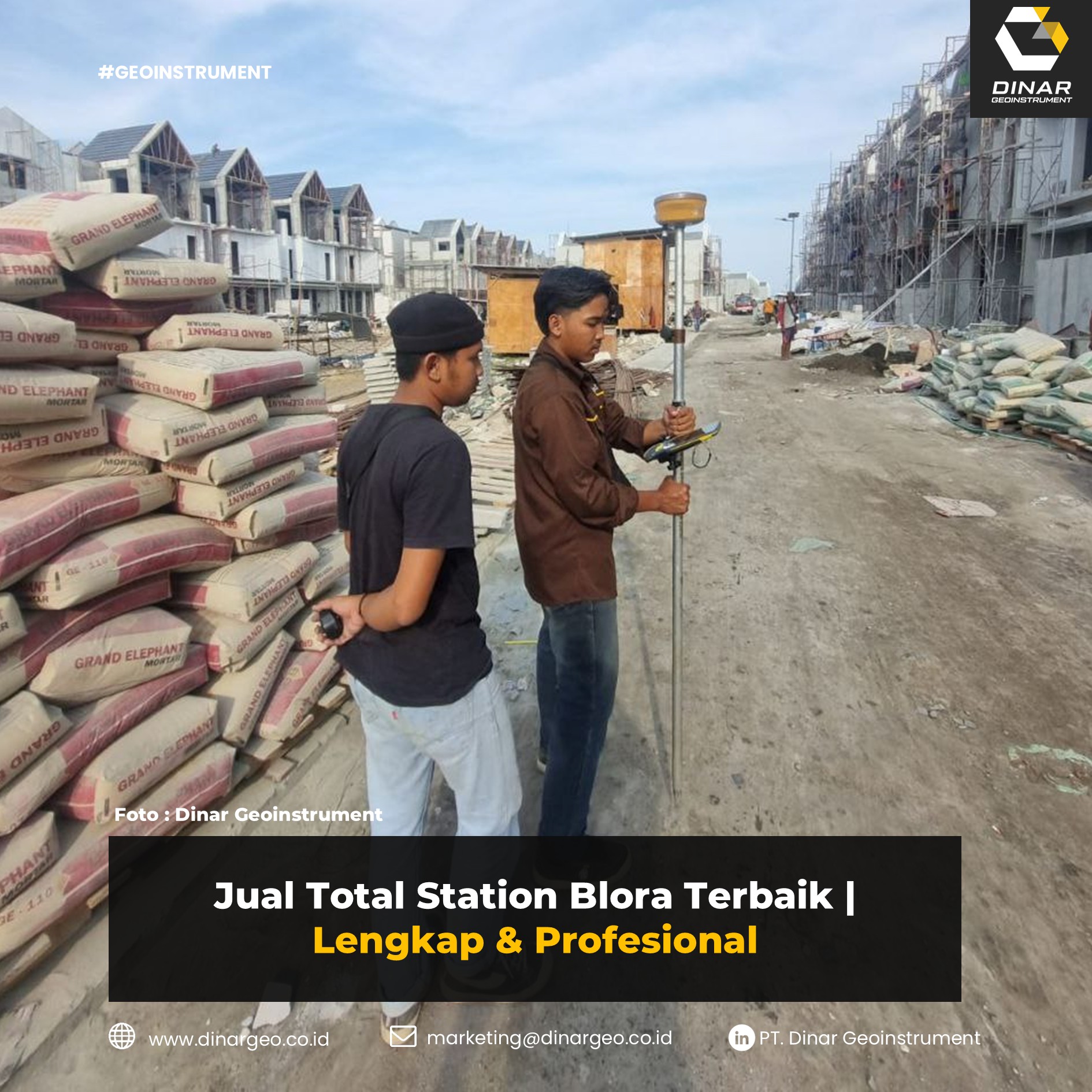 Jual Total Station Blora Terbaik Lengkap & Profesional (FI)