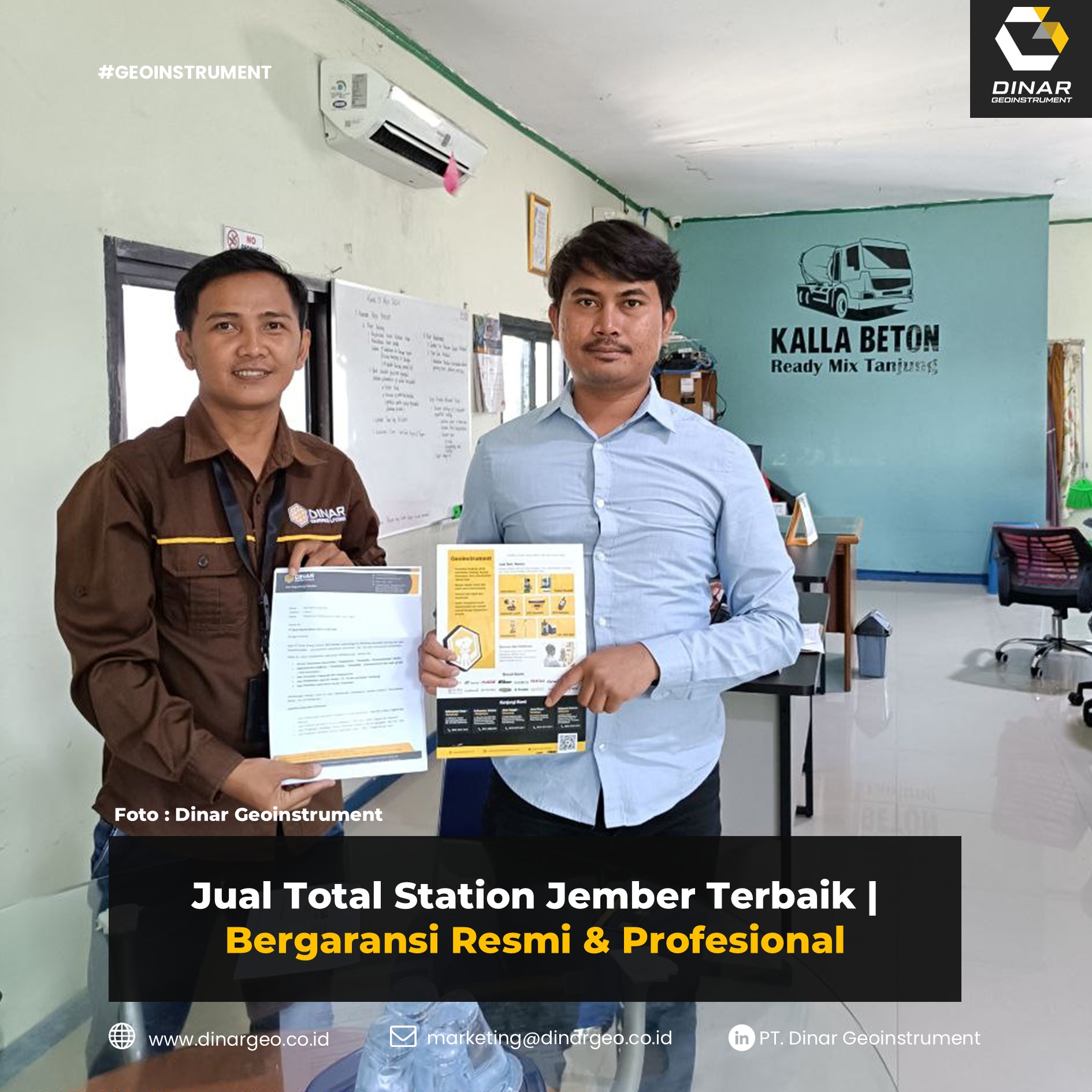 Jual Total Station Jember Terbaik Bergaransi Resmi & Profesional (FI)