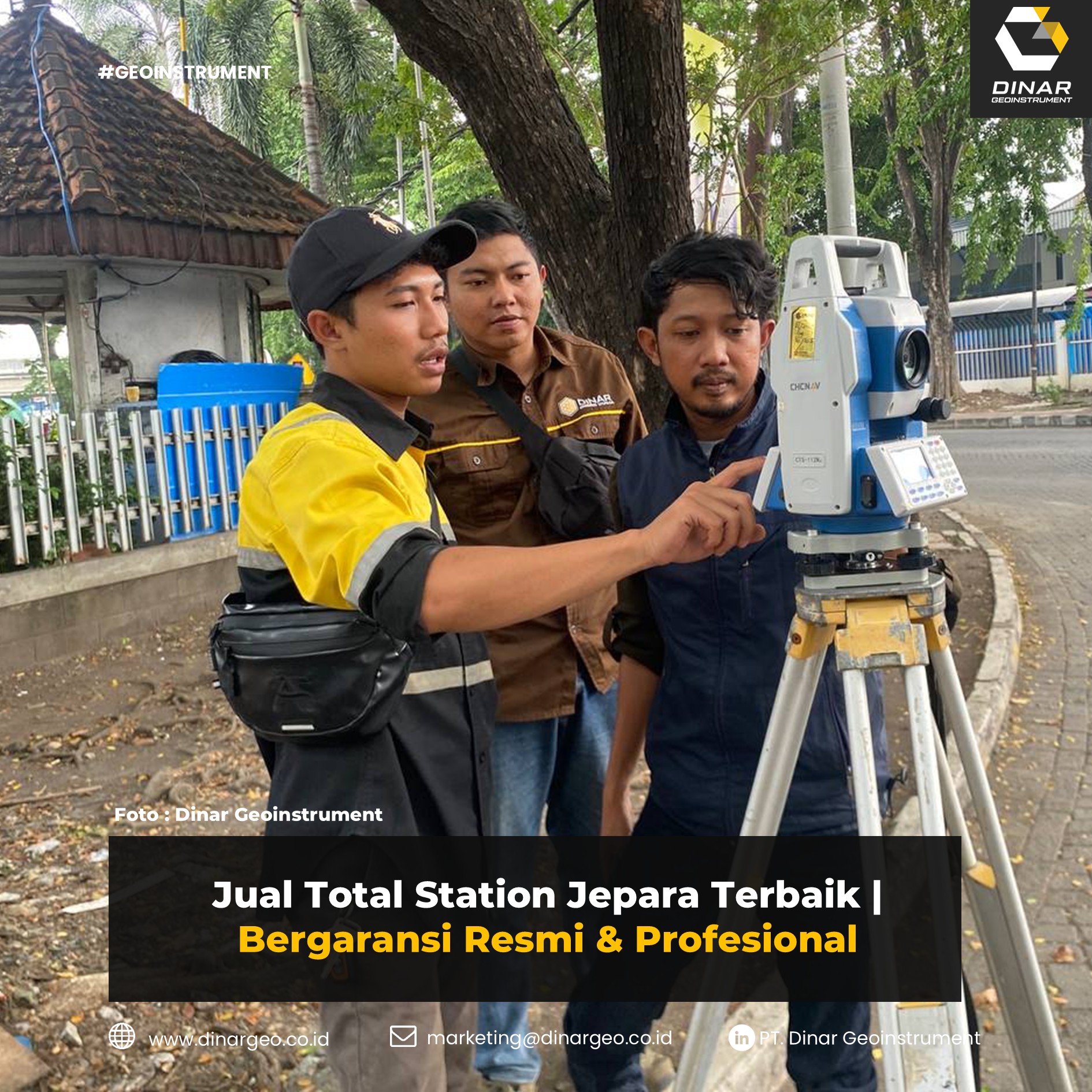 Jual Total Station Jepara Terbaik Bergaransi Resmi & Profesional (FI)