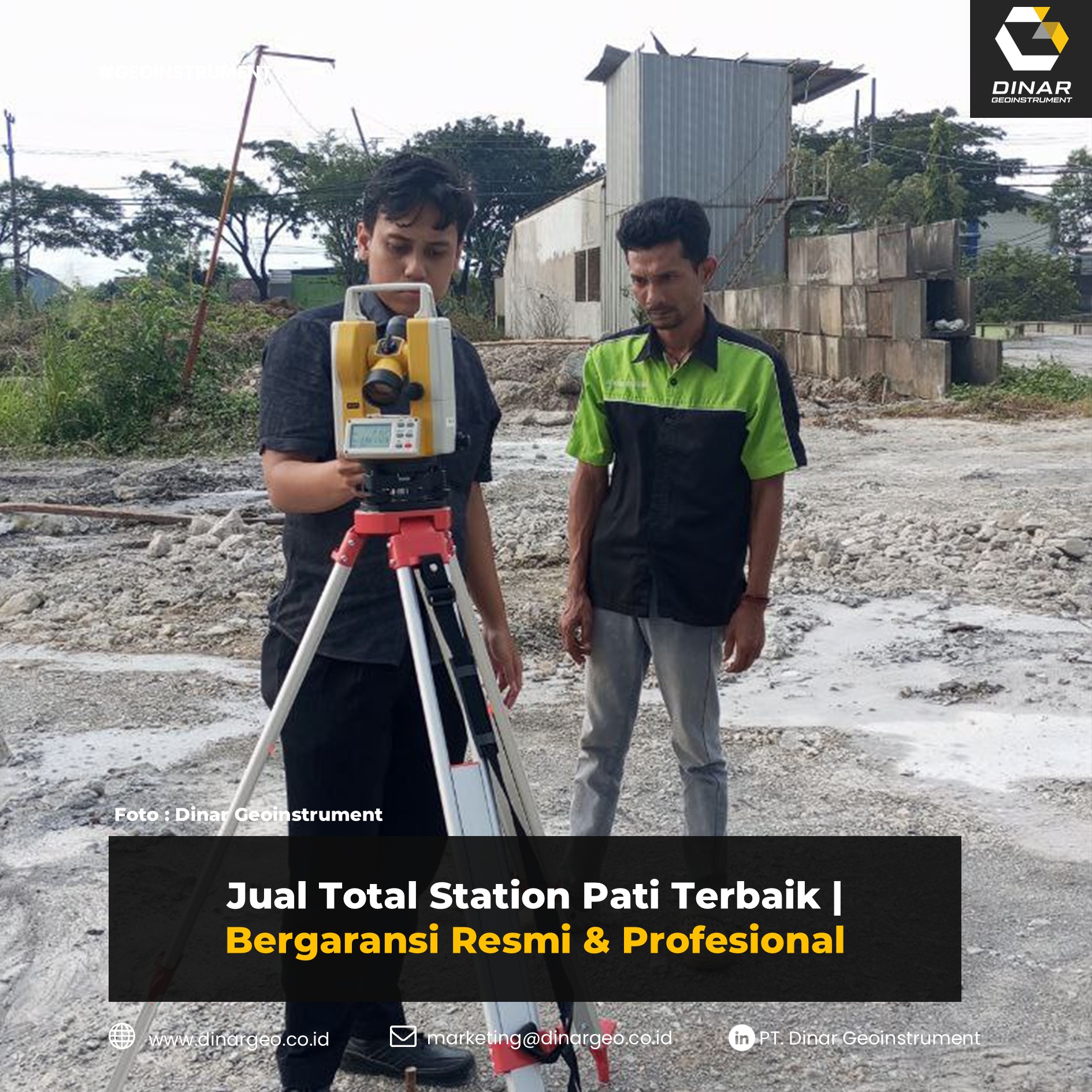 Jual Total Station Pati Terbaik Bergaransi Resmi & Profesional (FI)