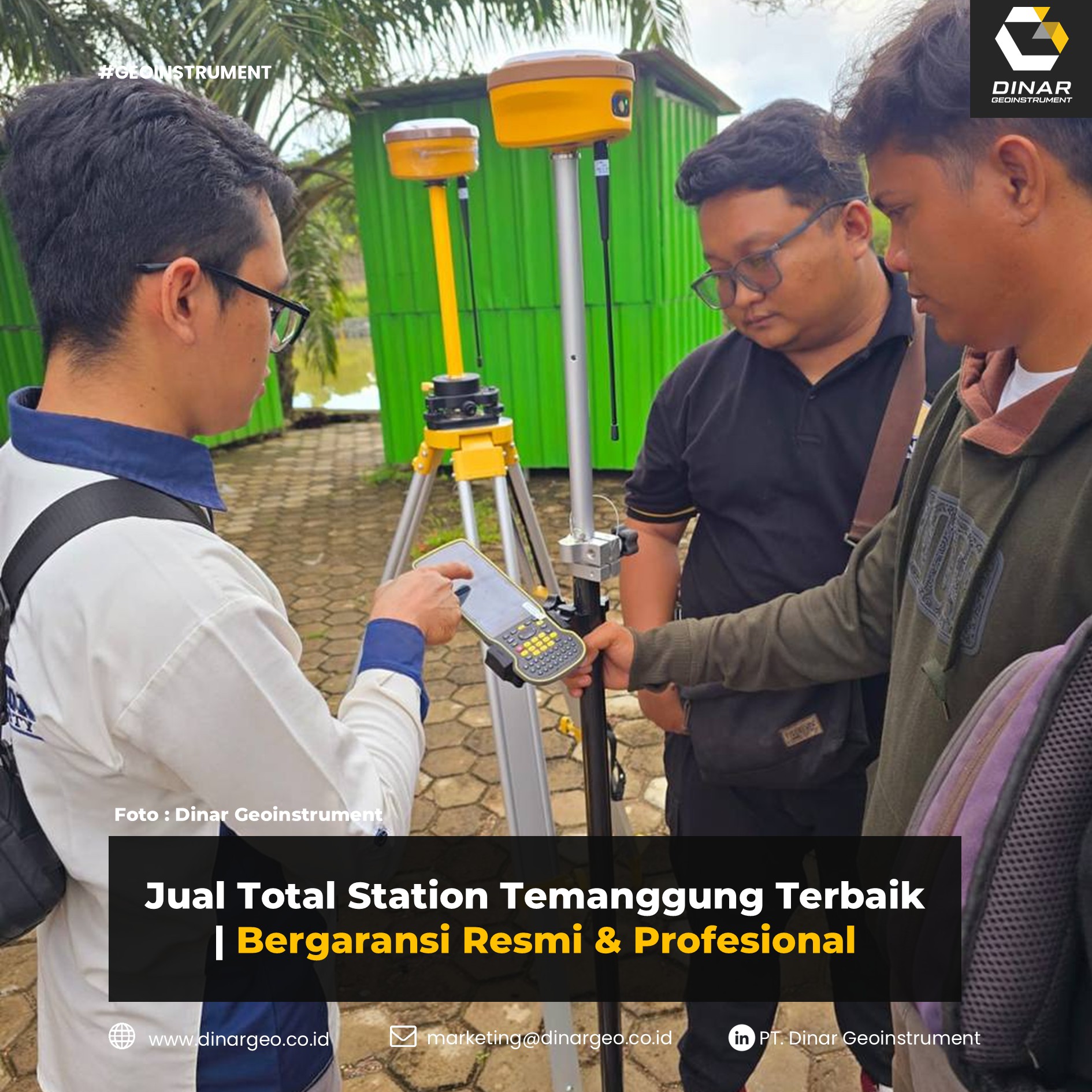 Jual Total Station Temanggung Terbaik Bergaransi Resmi & Profesional (FI)
