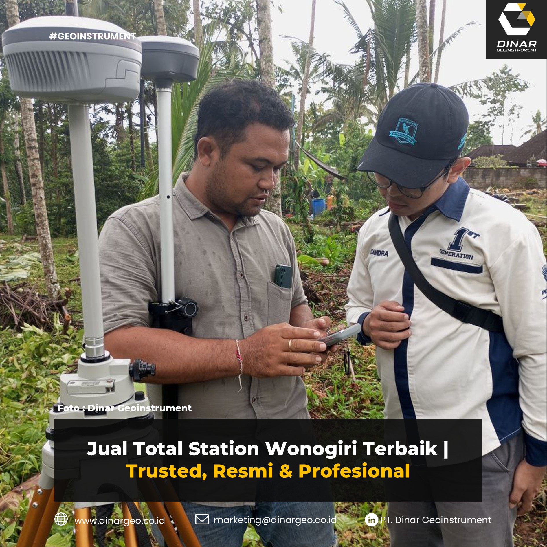 Jual Total Station Wonogiri Terbaik Trusted, Resmi & Profesional (FI)