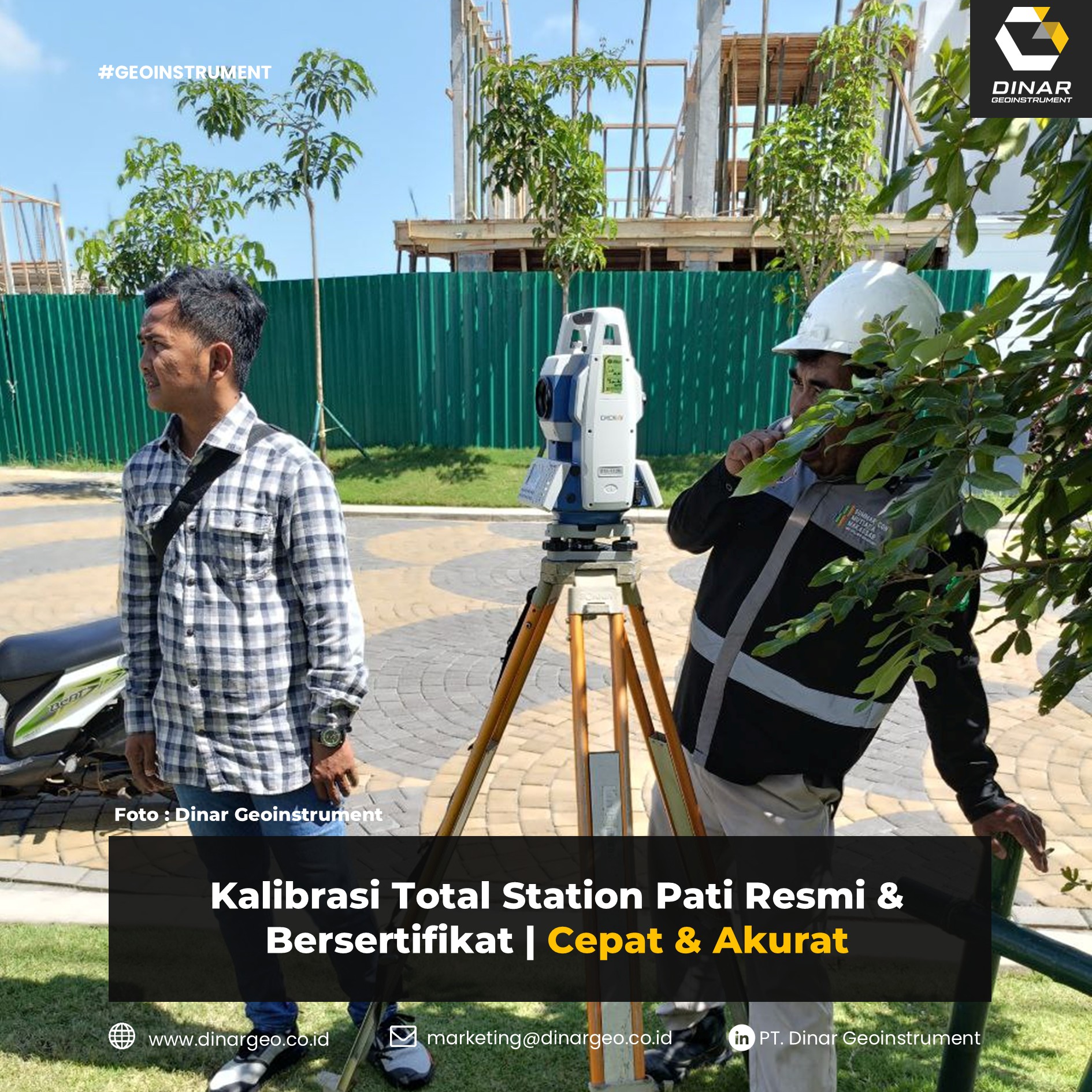 Kalibrasi Total Station Pati Resmi & Bersertifikat Cepat & Akurat (FI)
