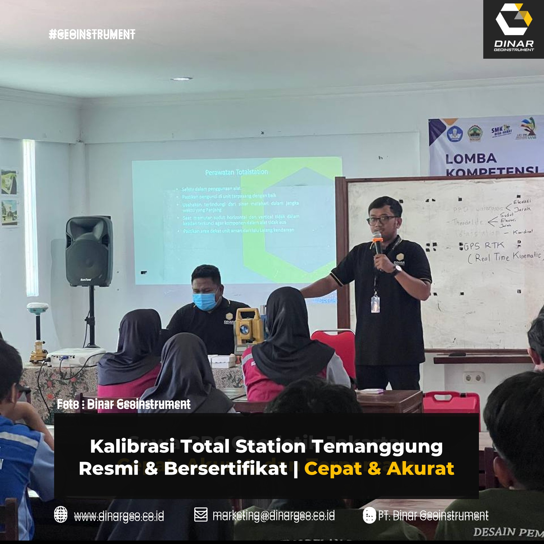 Kalibrasi Total Station Temanggung Resmi & Bersertifikat Cepat & Akurat (FI)