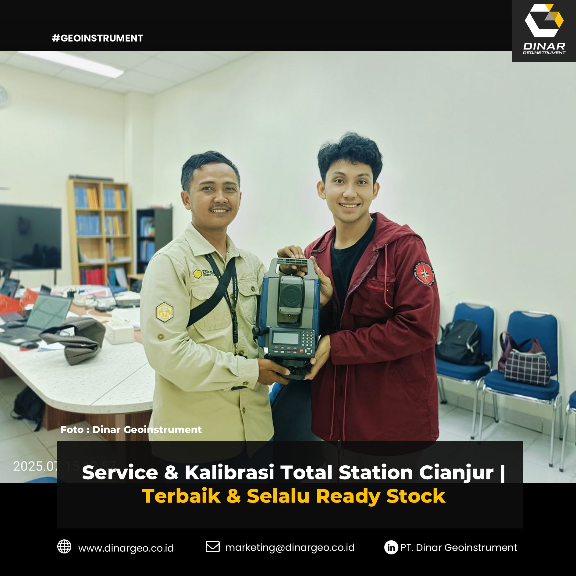 Service & Kalibrasi Total Station Cianjur Terbaik & Selalu Ready Stock (FI)