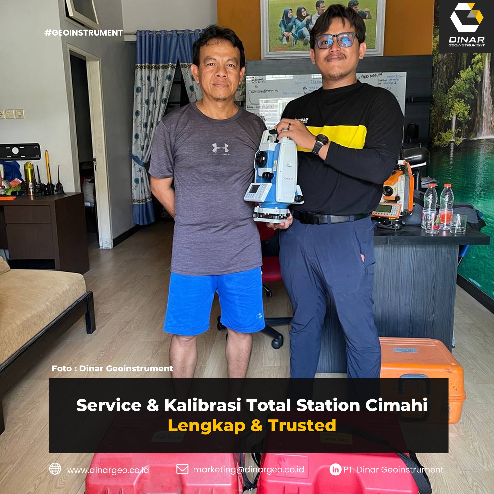 Service & Kalibrasi Total Station Cimahi Lengkap & Trusted (FI)