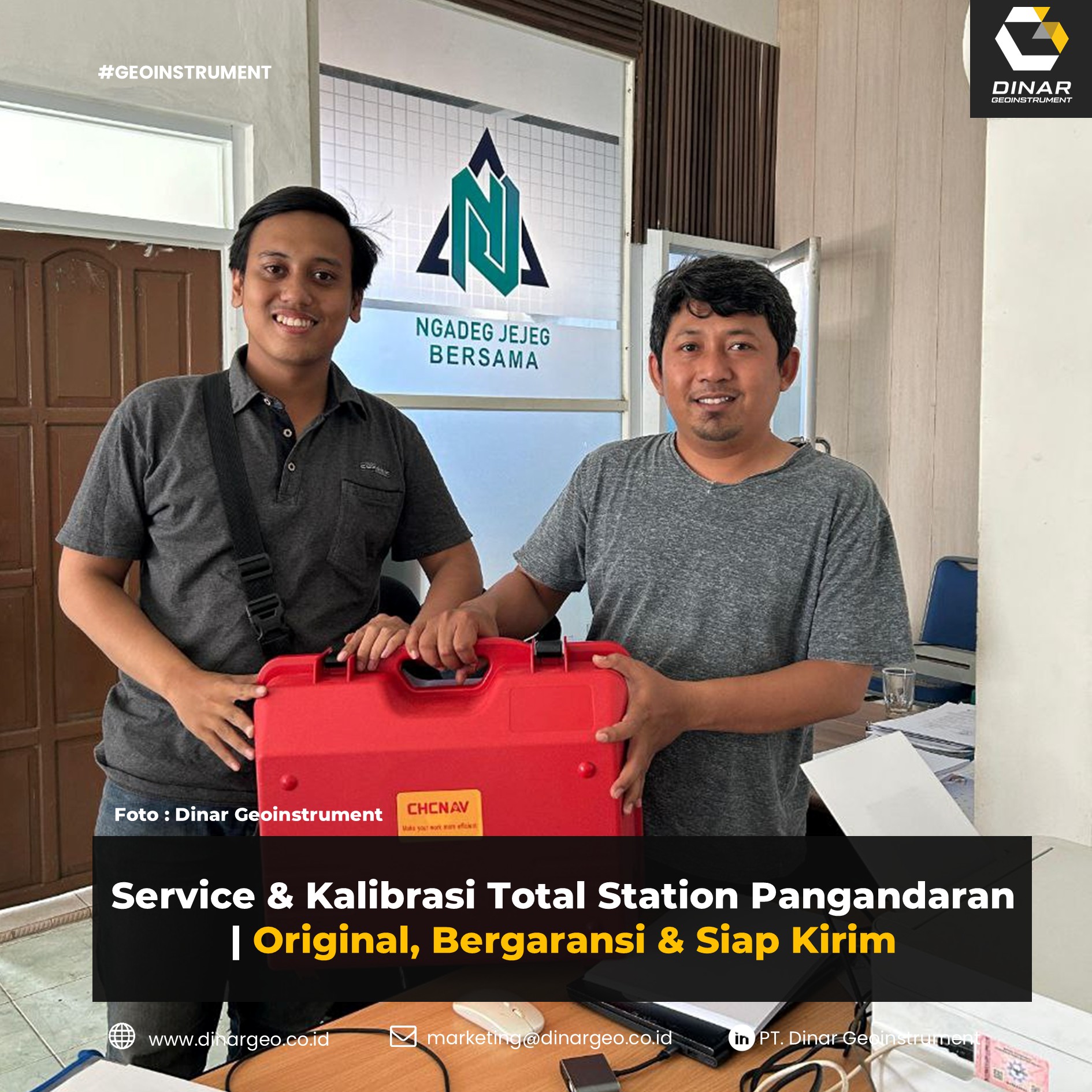 Service & Kalibrasi Total Station Pangandaran Original, Bergaransi & Siap Kirim (FI)