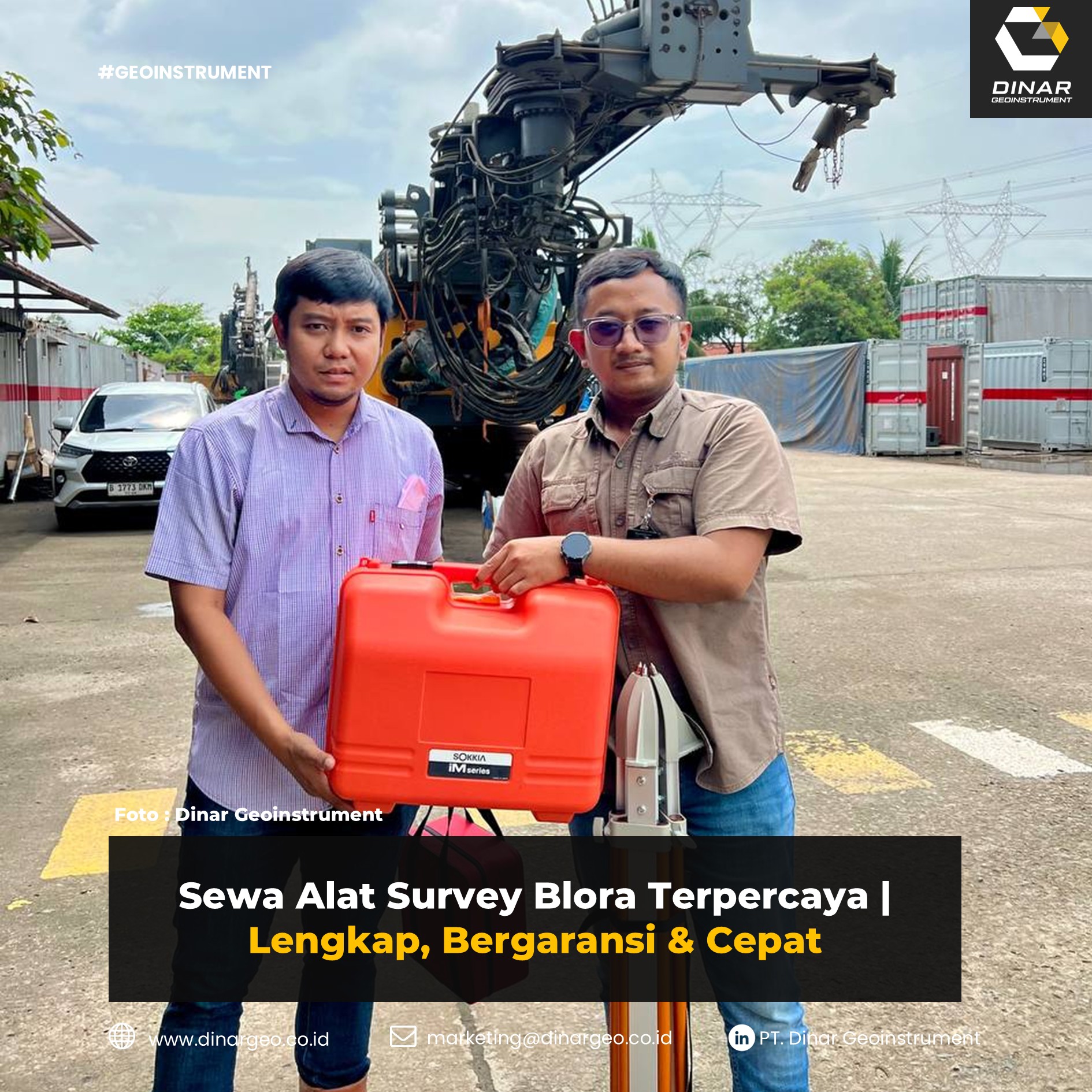 Sewa Alat Survey Blora Terpercaya Lengkap, Bergaransi & Cepat (FI)