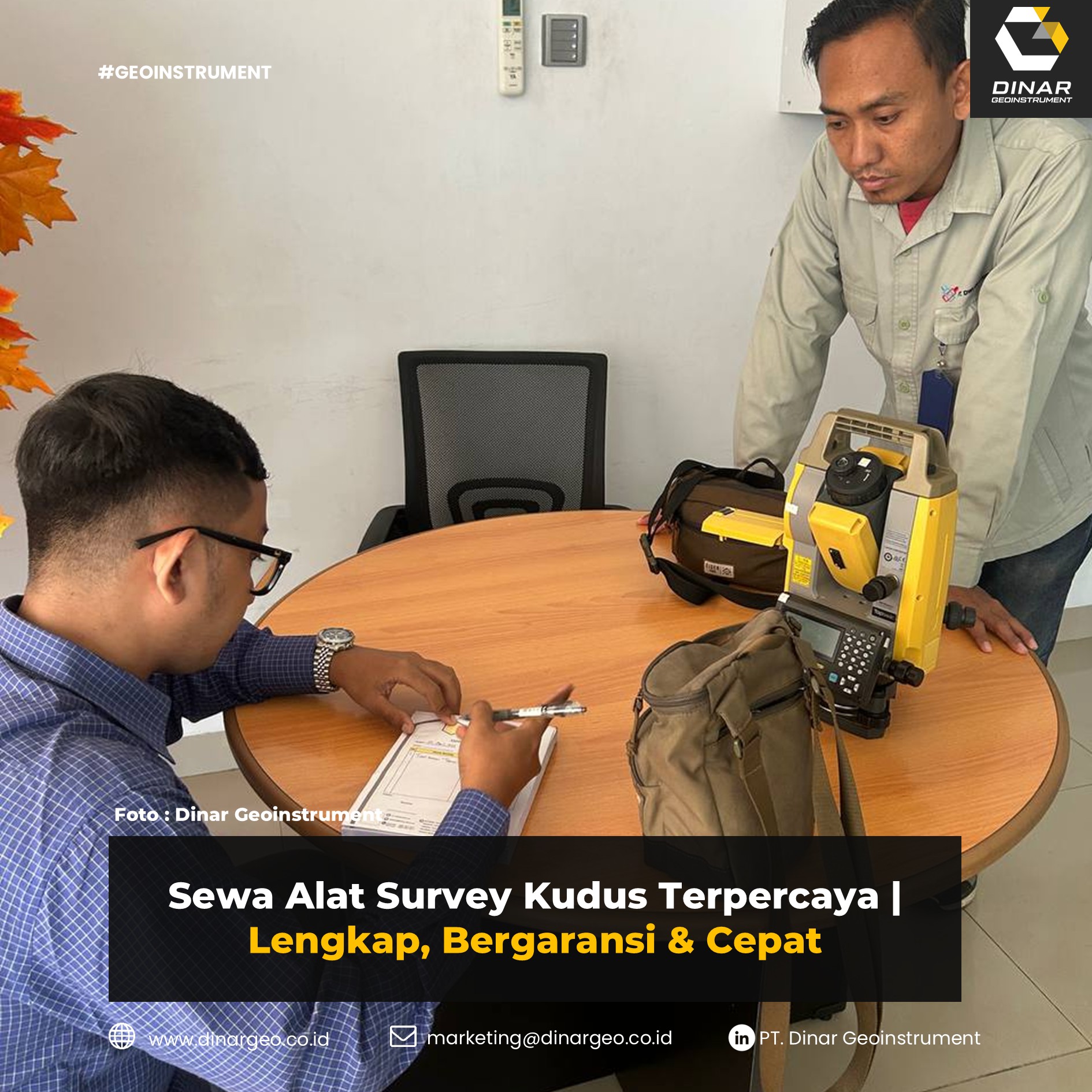 Sewa Alat Survey Kudus Terpercaya Lengkap, Bergaransi & Cepat (FI)