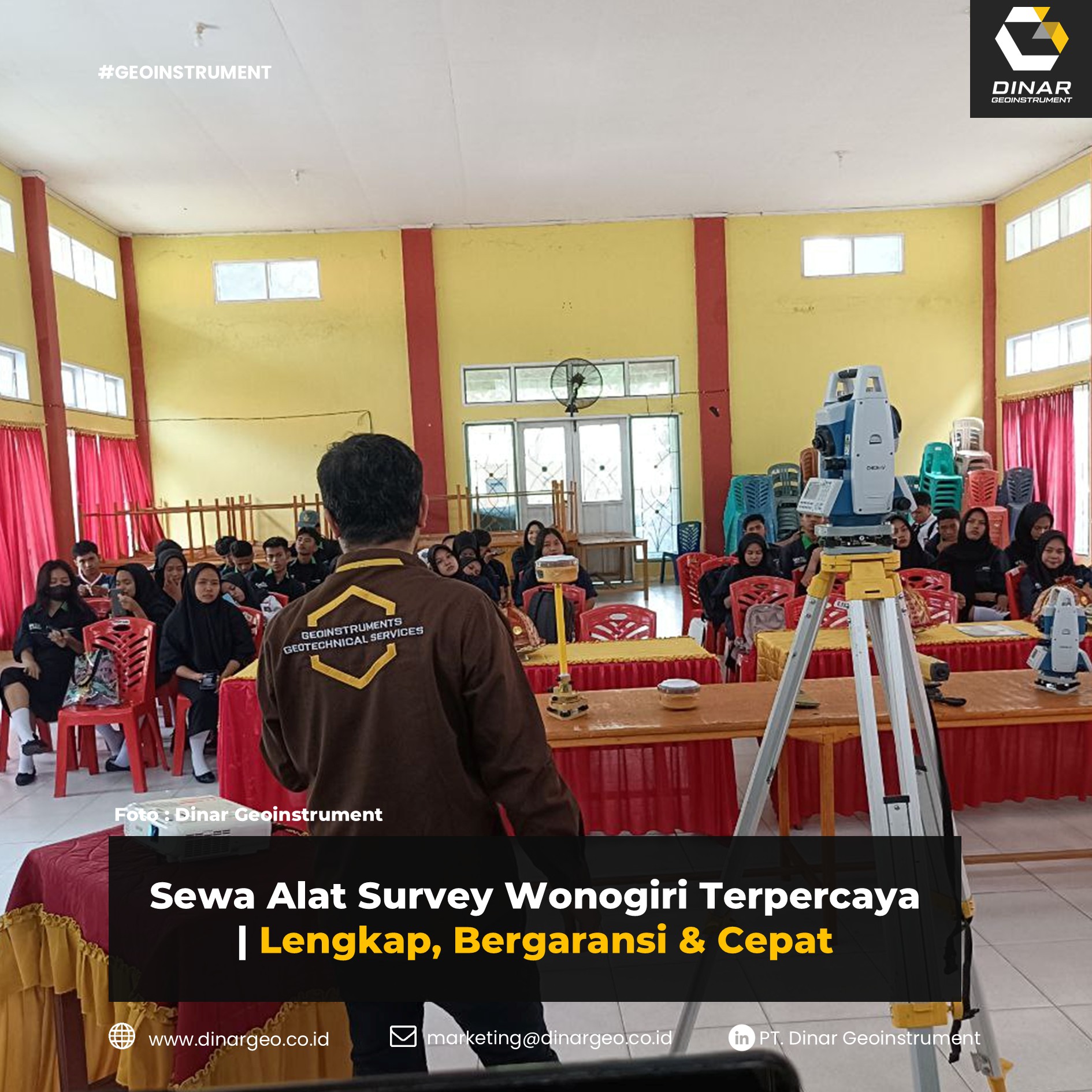 Sewa Alat Survey Wonogiri Terpercaya Lengkap, Bergaransi & Cepat (FI)