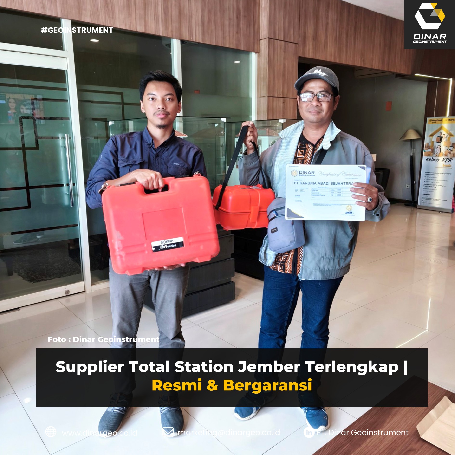 Supplier Total Station Jember Terlengkap Resmi & Bergaransi (FI)