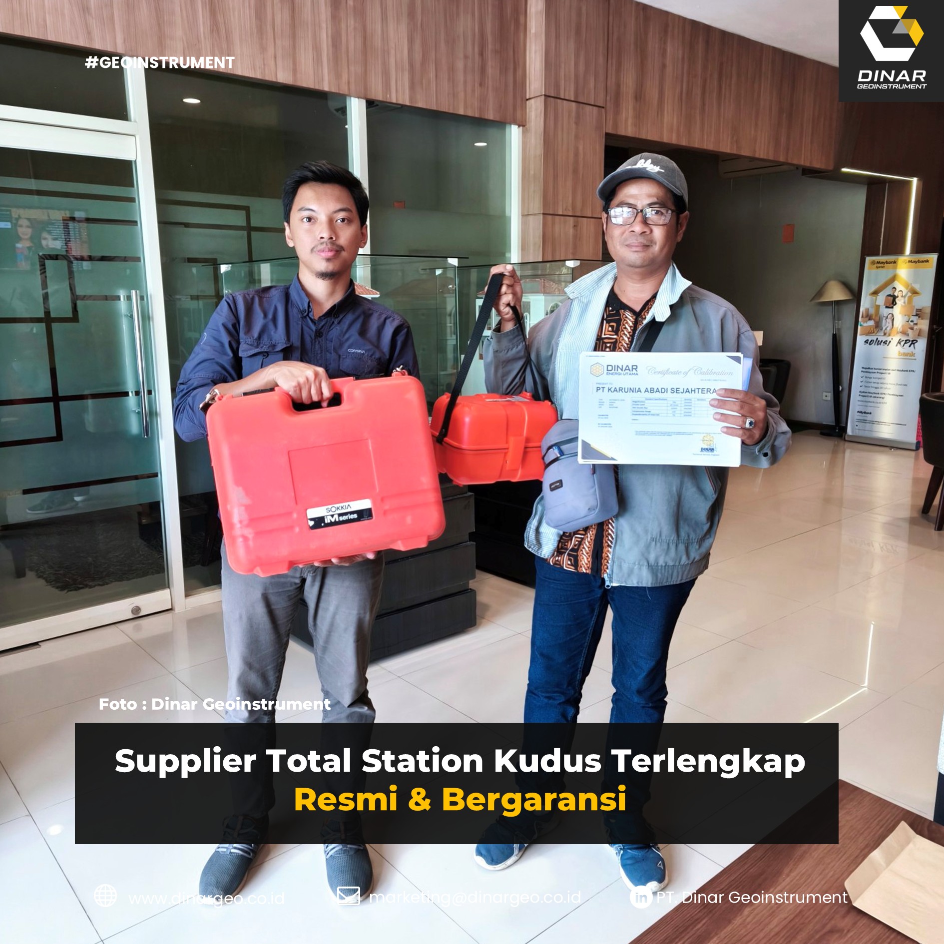 Supplier Total Station Kudus Terlengkap Resmi & Bergaransi (FI)