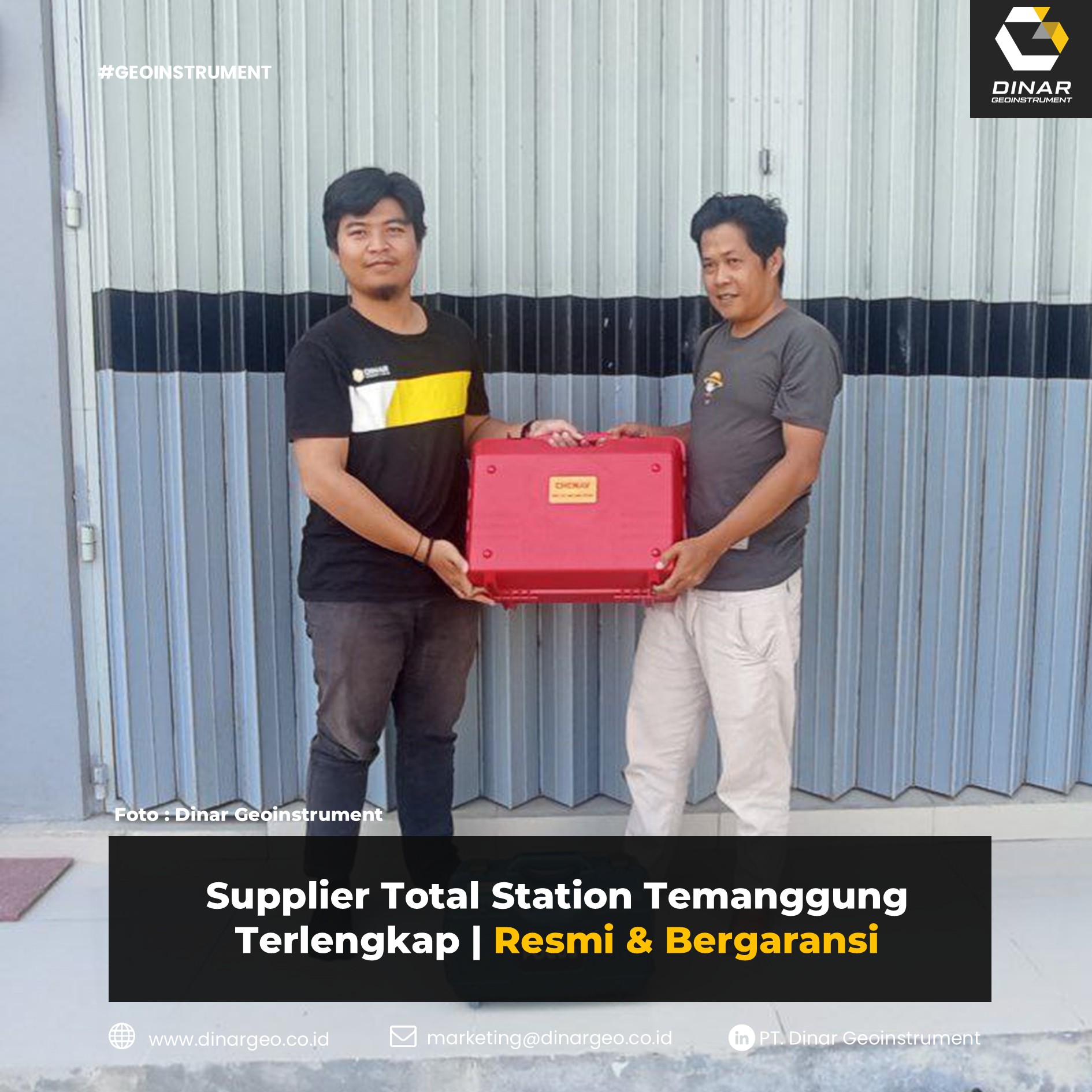 Supplier Total Station Temanggung Terlengkap Resmi & Bergaransi (FI)
