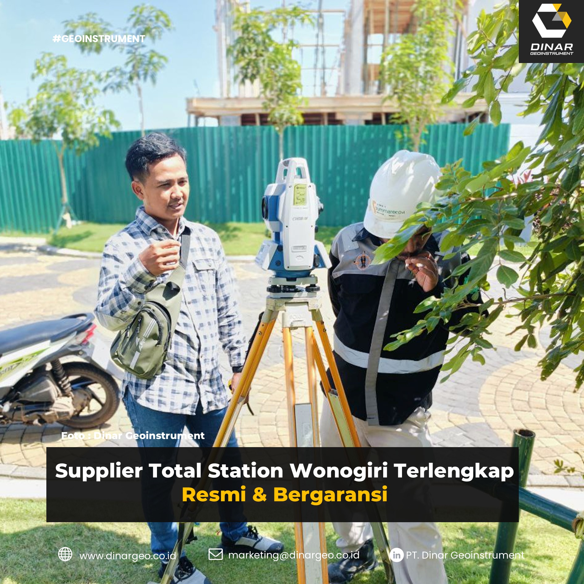 Supplier Total Station Wonogiri Terlengkap Resmi & Bergaransi