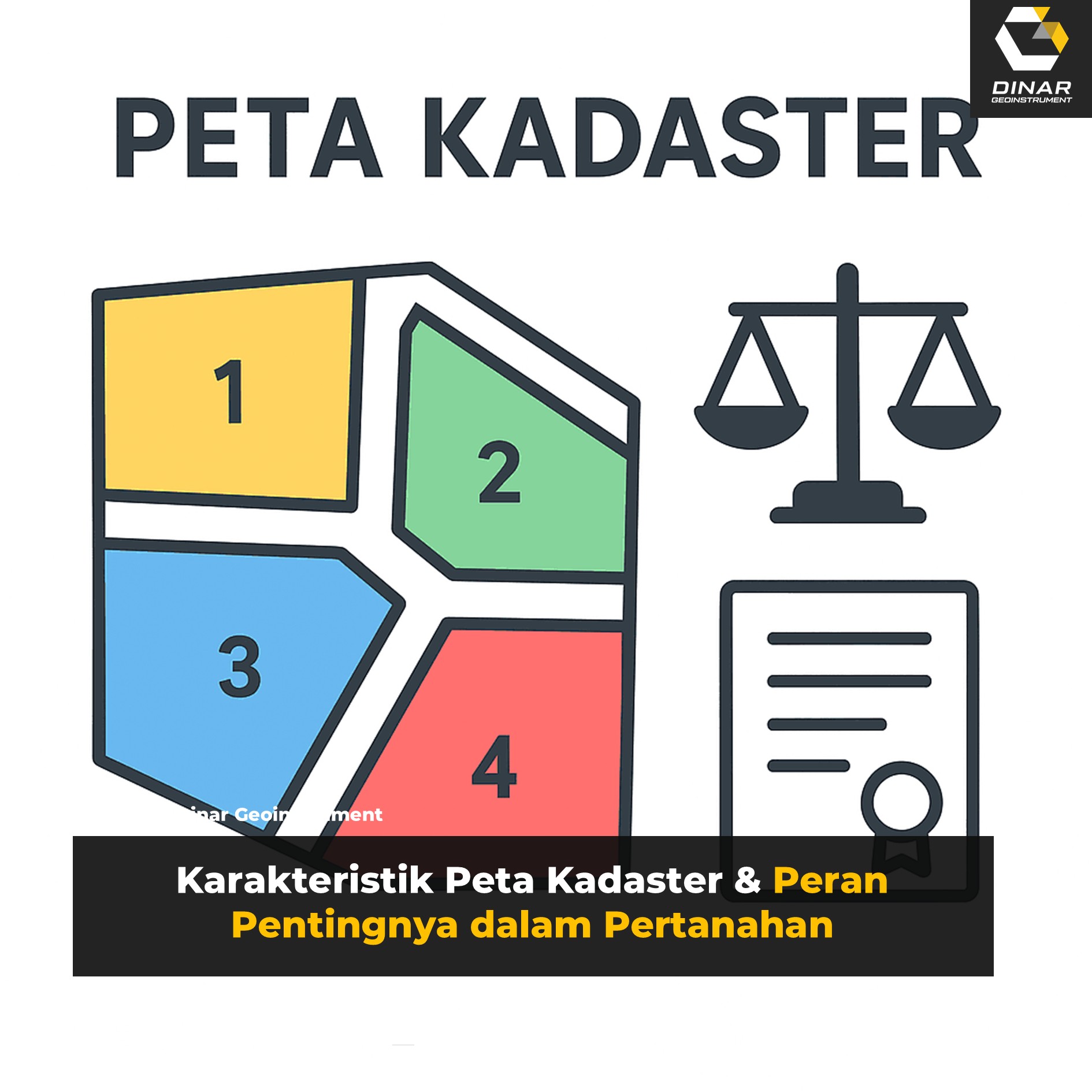 Karakteristik Peta Kadaster & Peran Pentingnya dalam Pertanahan