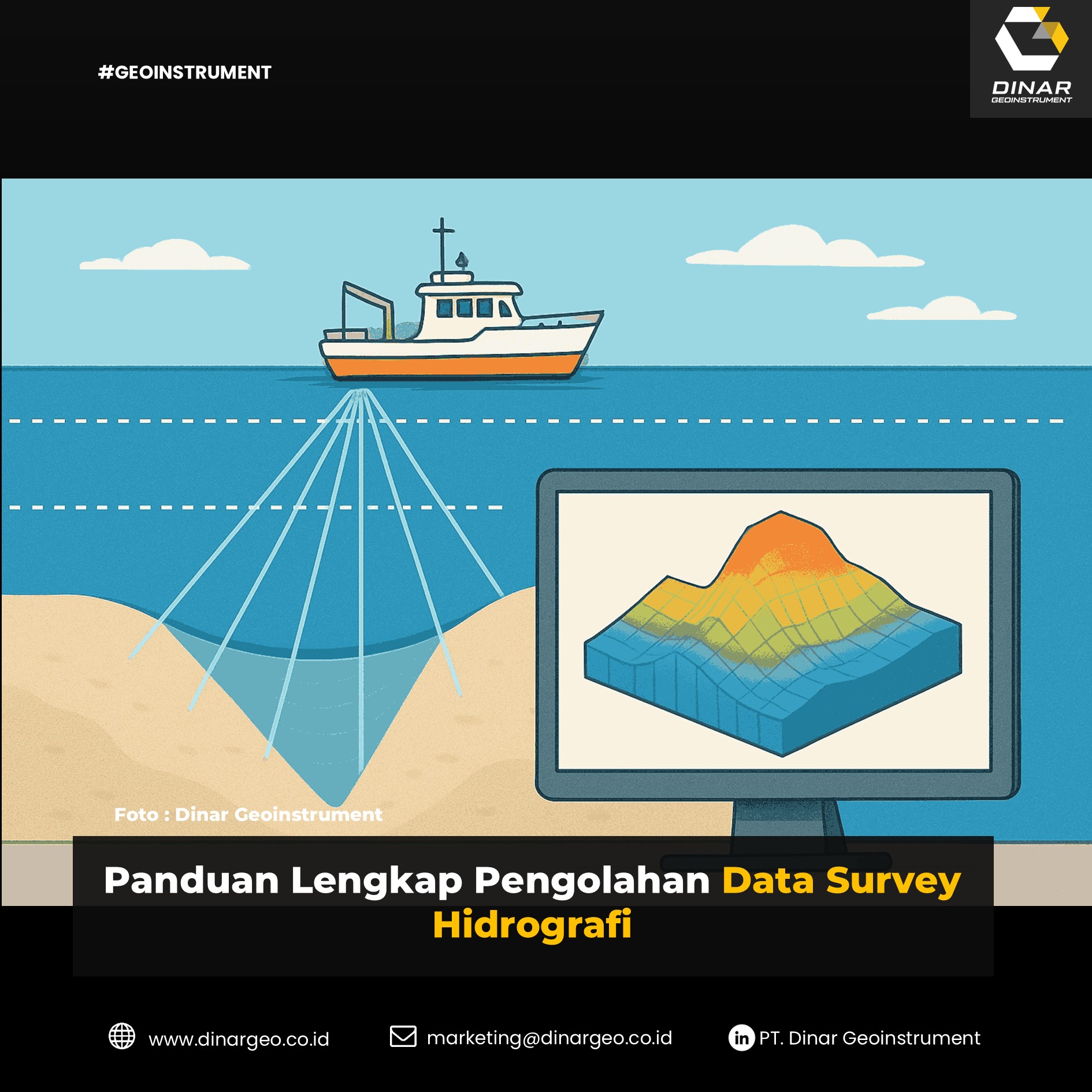 Panduan Lengkap Pengolahan Data Survey Hidrografi