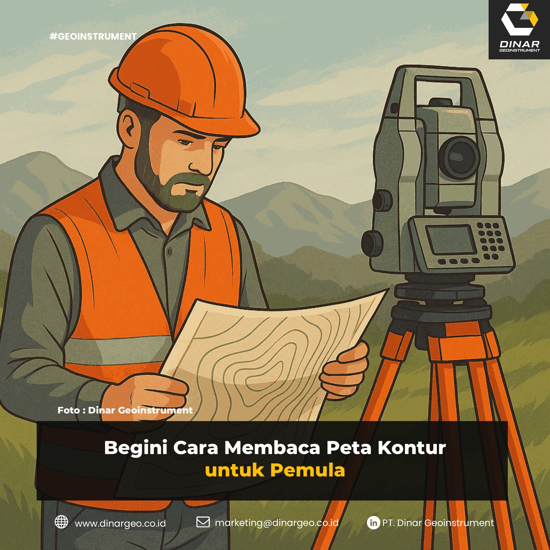 Begini Cara Membaca Peta Kontur untuk Pemula