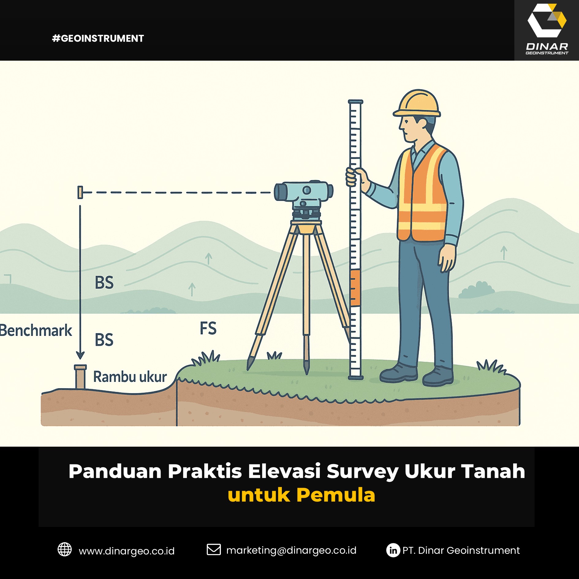 Panduan Praktis Elevasi Survey Ukur Tanah untuk Pemula