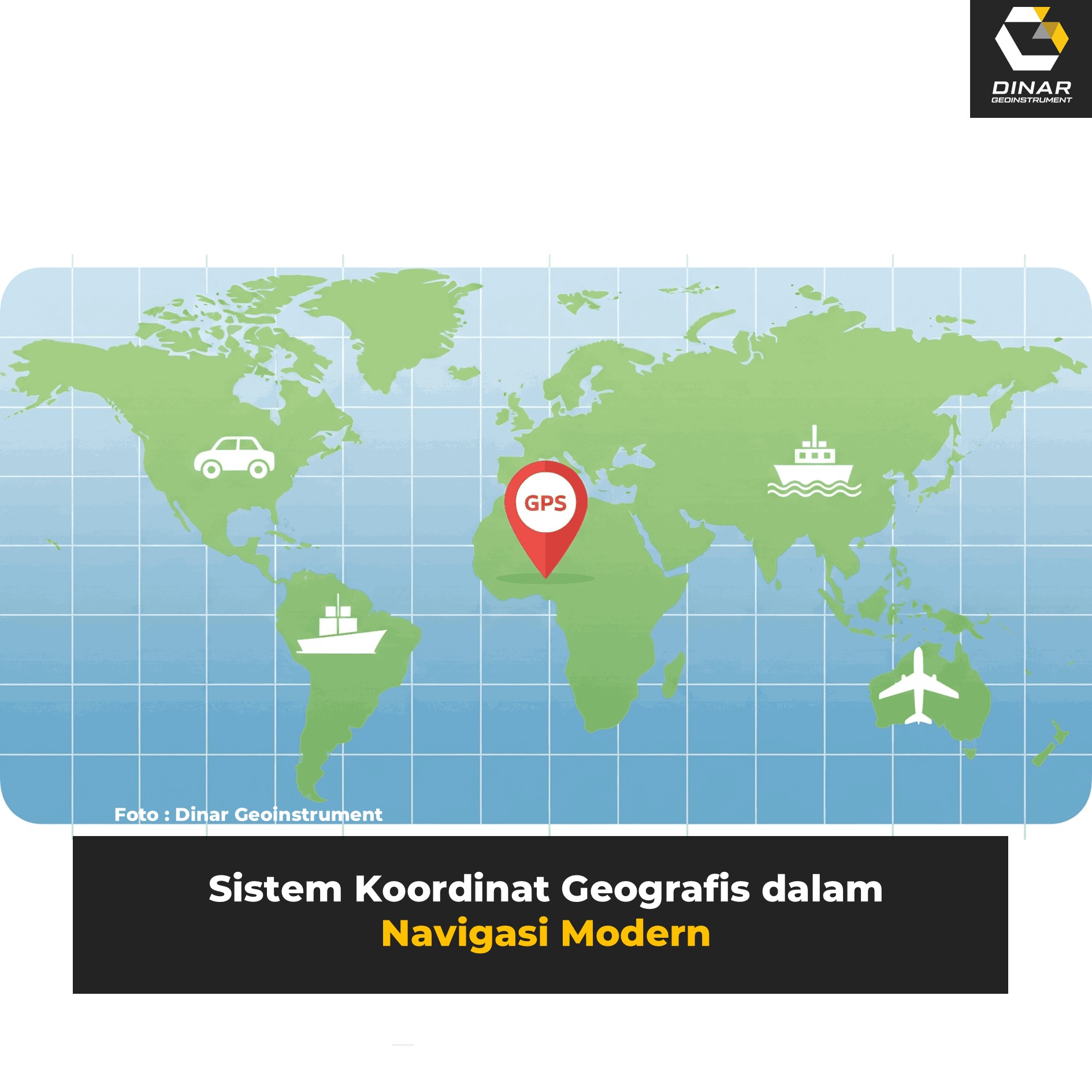 Sistem Koordinat Geografis dalam Navigasi Modern