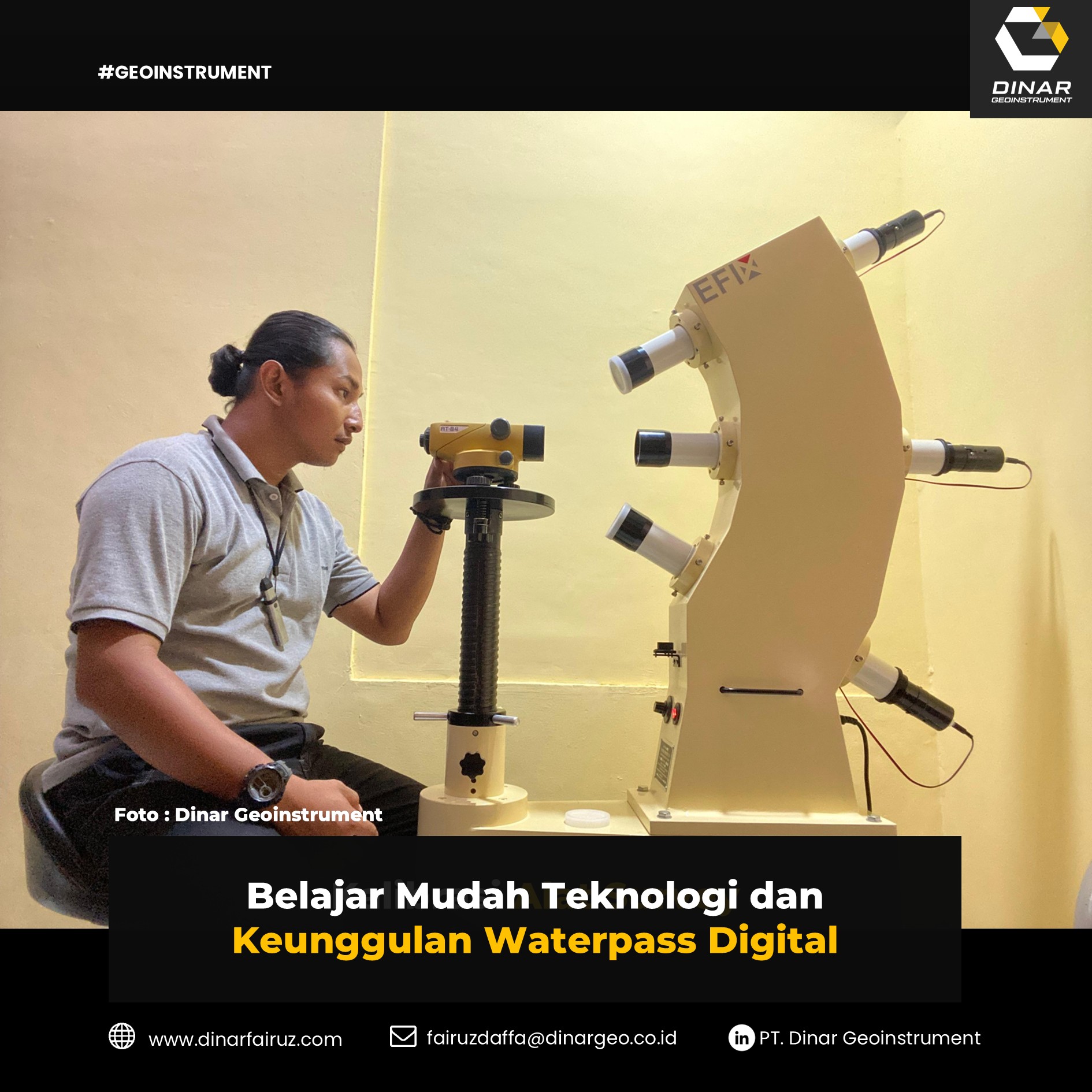 Belajar Mudah Teknologi dan Keunggulan Waterpass Digital