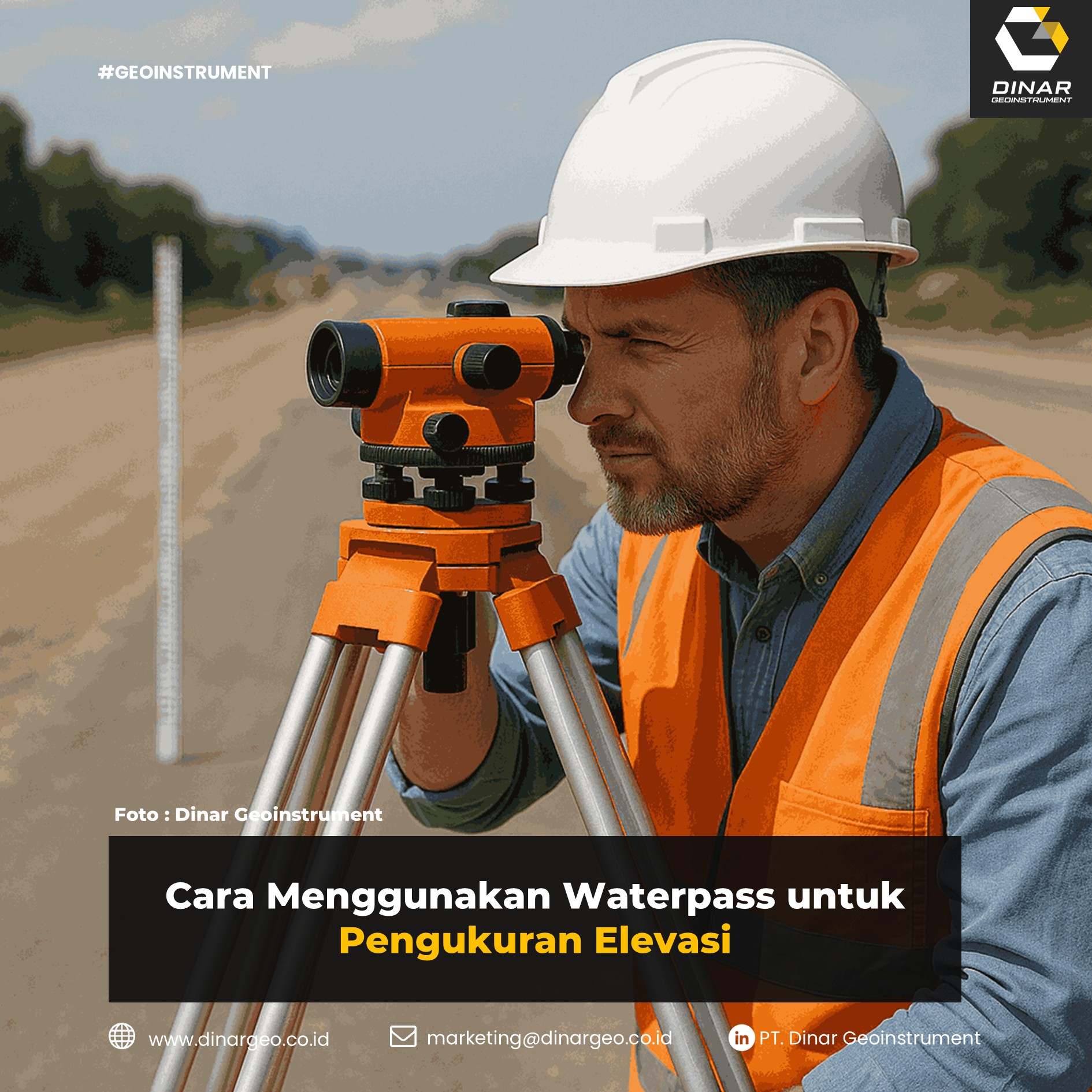 Cara Menggunakan Waterpass untuk Pengukuran Elevasi