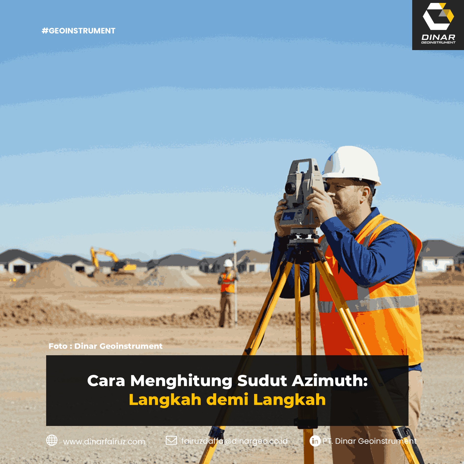 Cara Menghitung Sudut Azimuth: Langkah demi Langkah