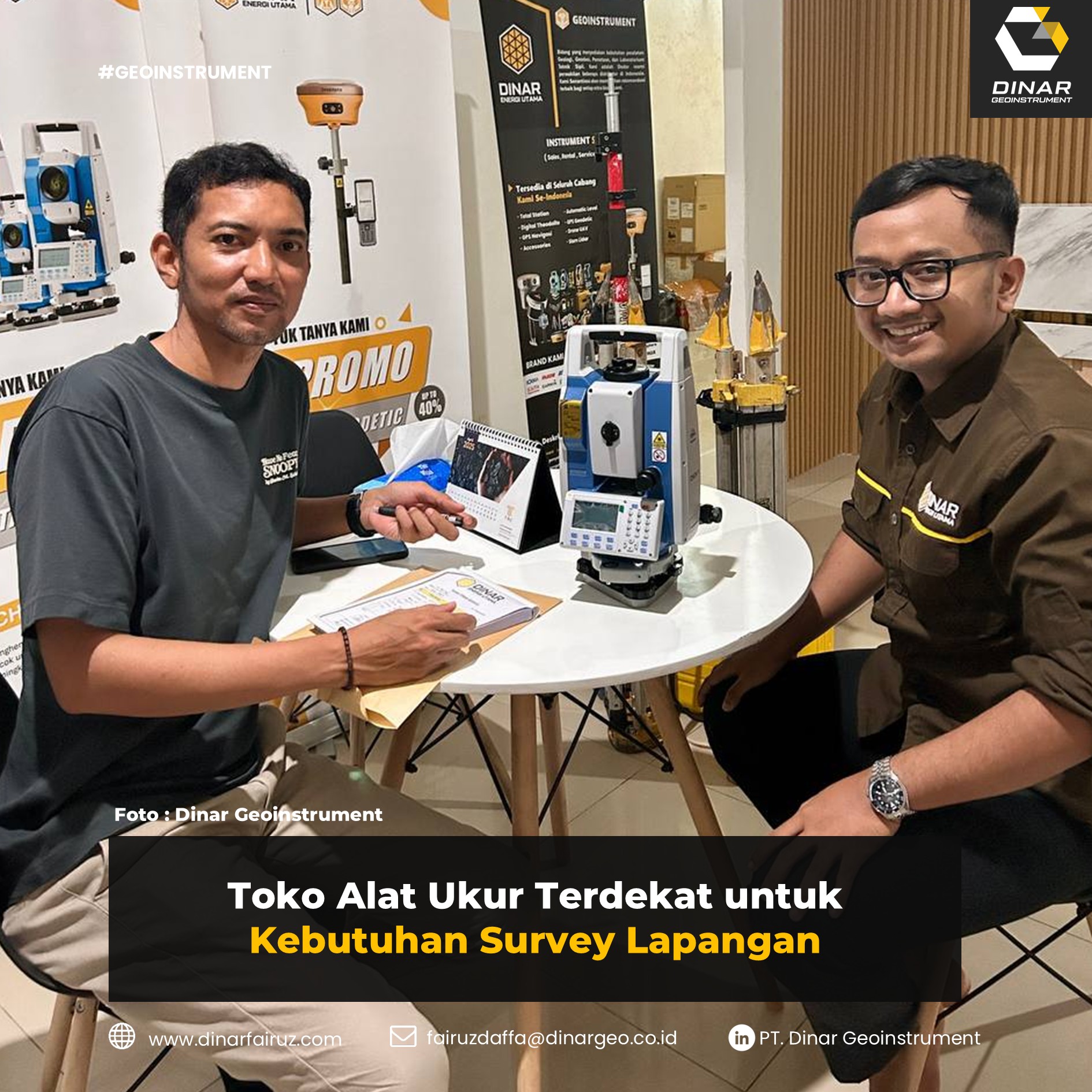 Toko Alat Ukur Terdekat untuk Kebutuhan Survey Lapangan