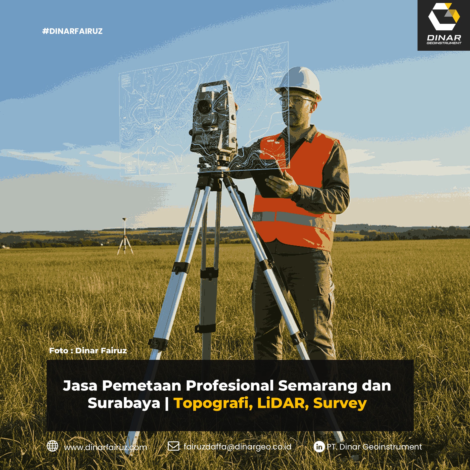 Jasa Pemetaan Profesional Semarang dan Surabaya | Topografi, LiDAR, Survey