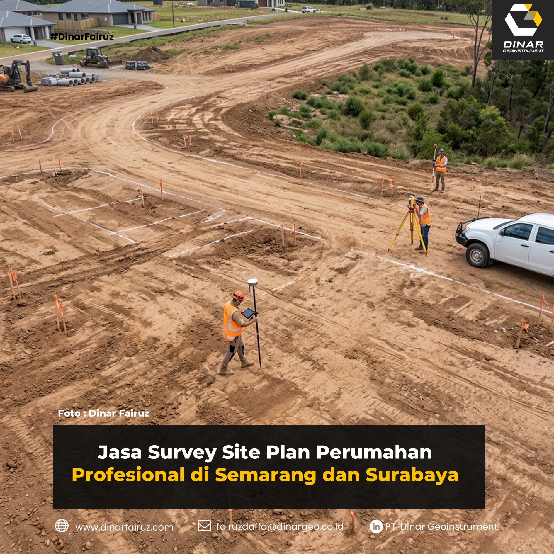 Jasa Survey Site Plan Perumahan Profesional di Semarang dan Surabaya