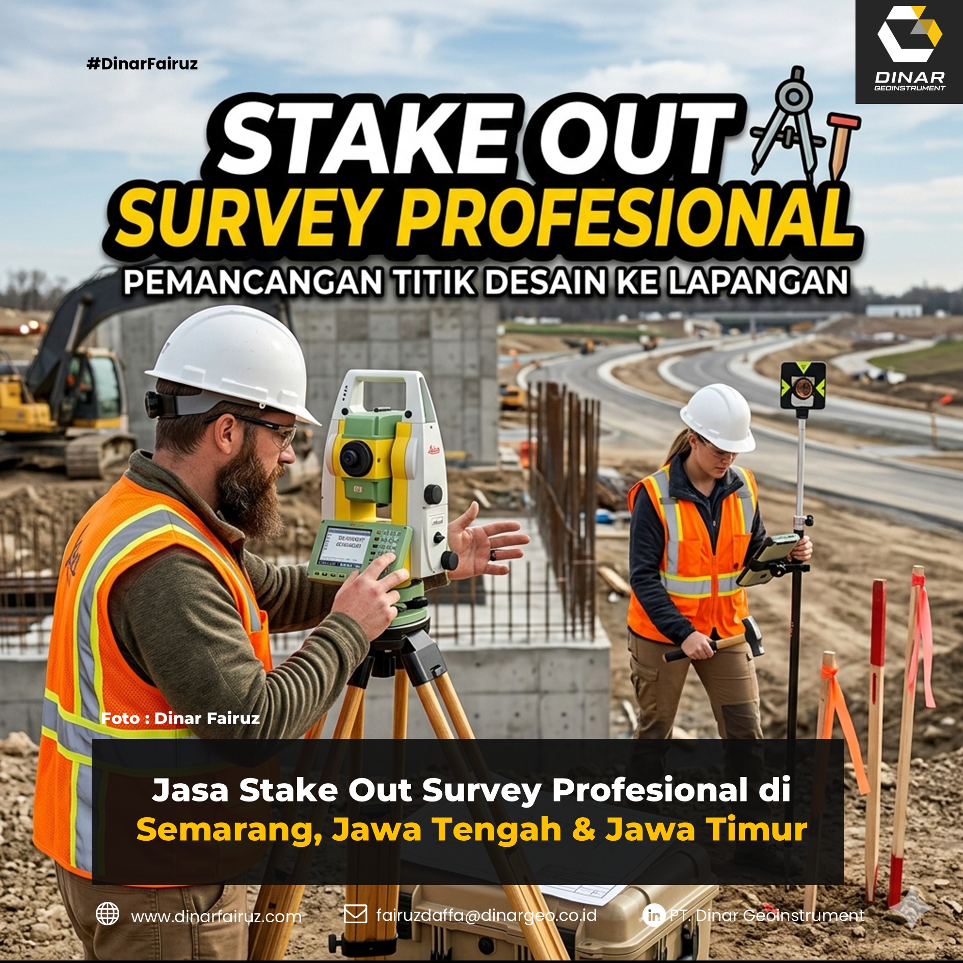 Stake Out Survey Profesional