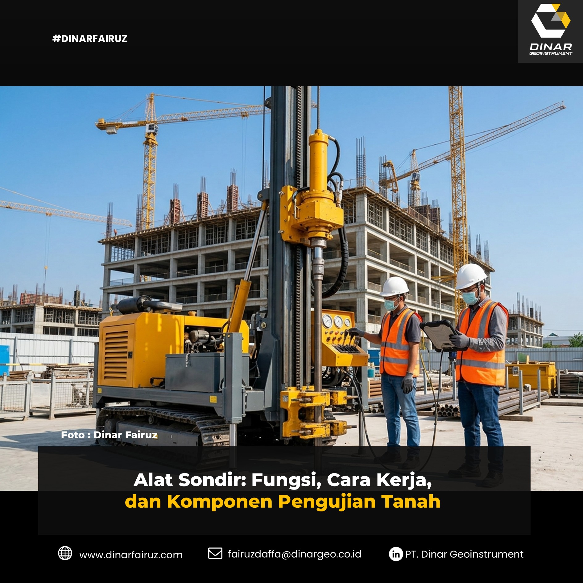 Alat Sondir Fungsi, Cara Kerja,