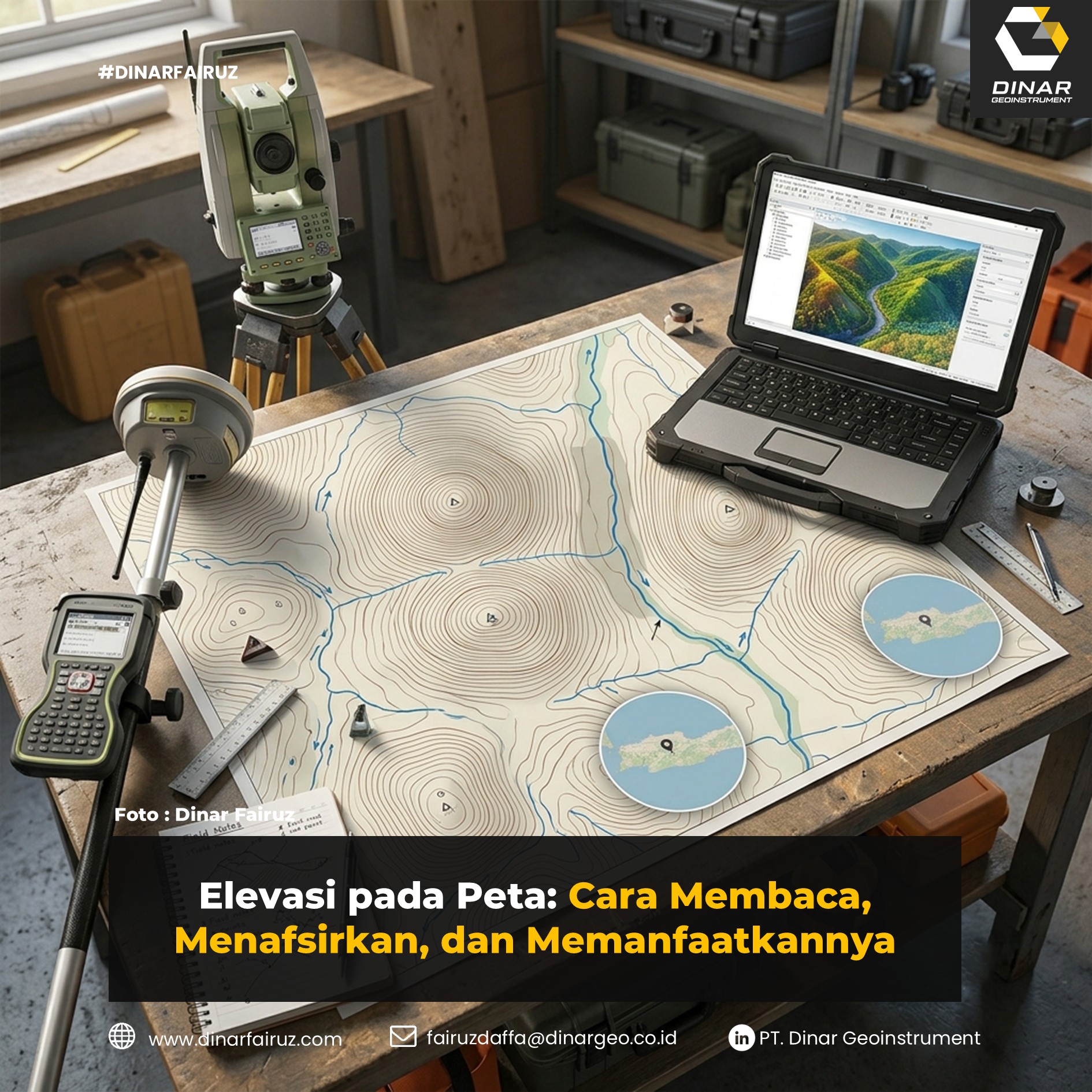 Elevasi pada Peta Cara Membaca, Menafsirkan, dan Memanfaatkannya
