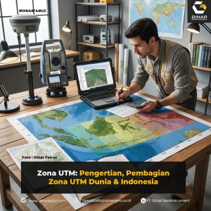 Zona UTM Pengertian, Pembagian Zona UTM Dunia & Indonesia